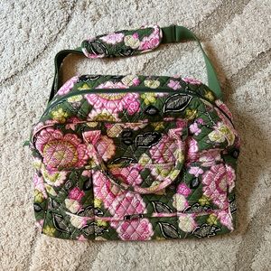 Vera Bradley Women's Cotton Weekender Travel Bag, in color Olivia Pink